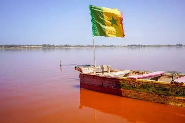 Pirogue sénégalaise dans le Delta du Saloum